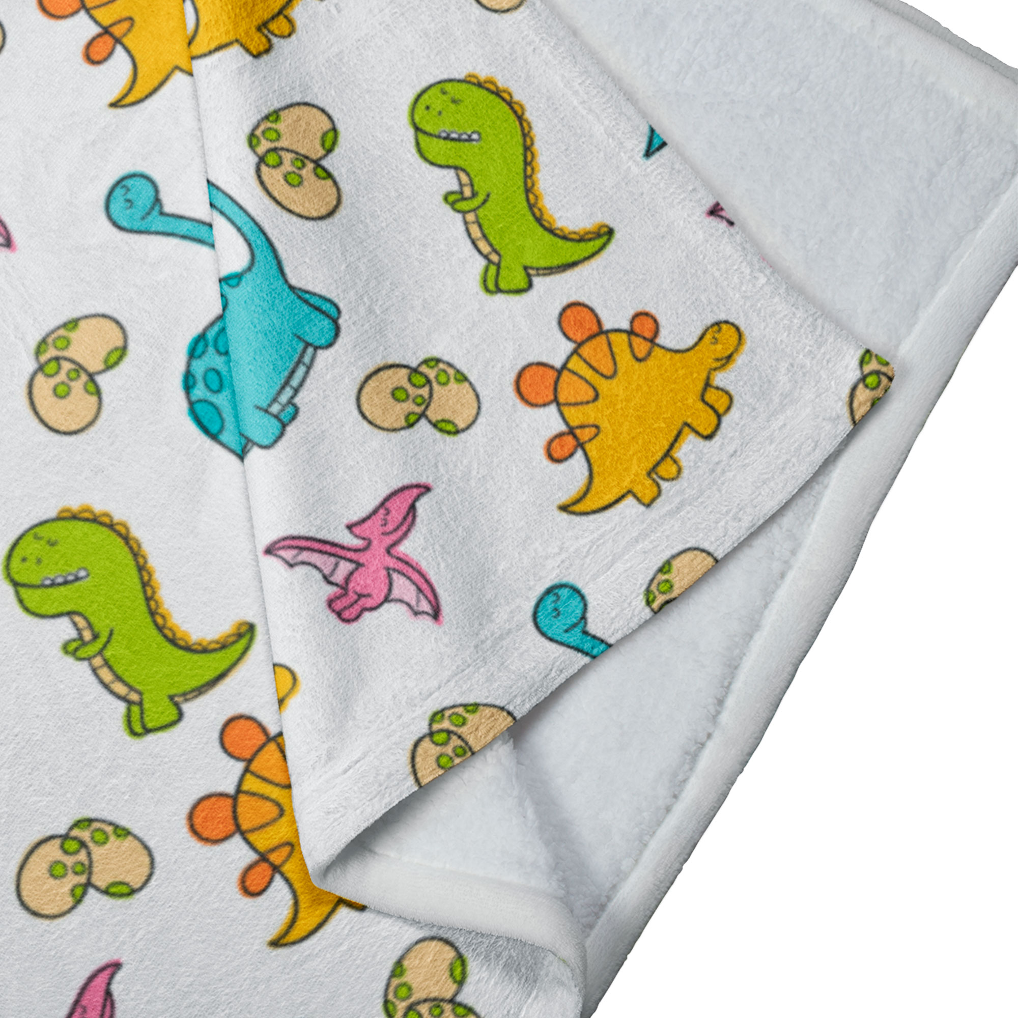 Cobija Manta Frazada Diseño de Dinosaurios Colores Ultra Suave y Ligera de Alta Calidad