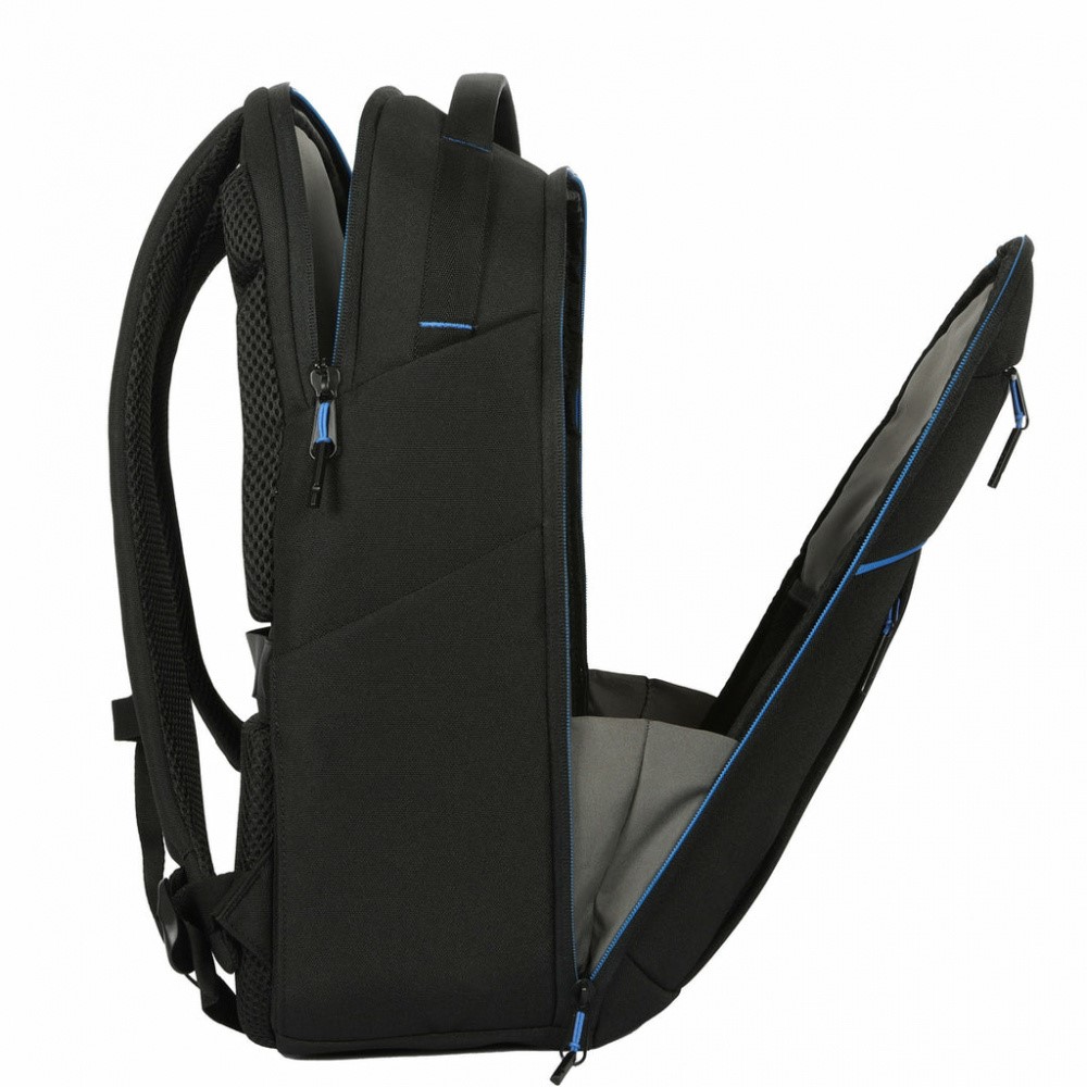 Targus Mochila Coastline EcoSmart para Laptop 15-16", Negro/Azul 
