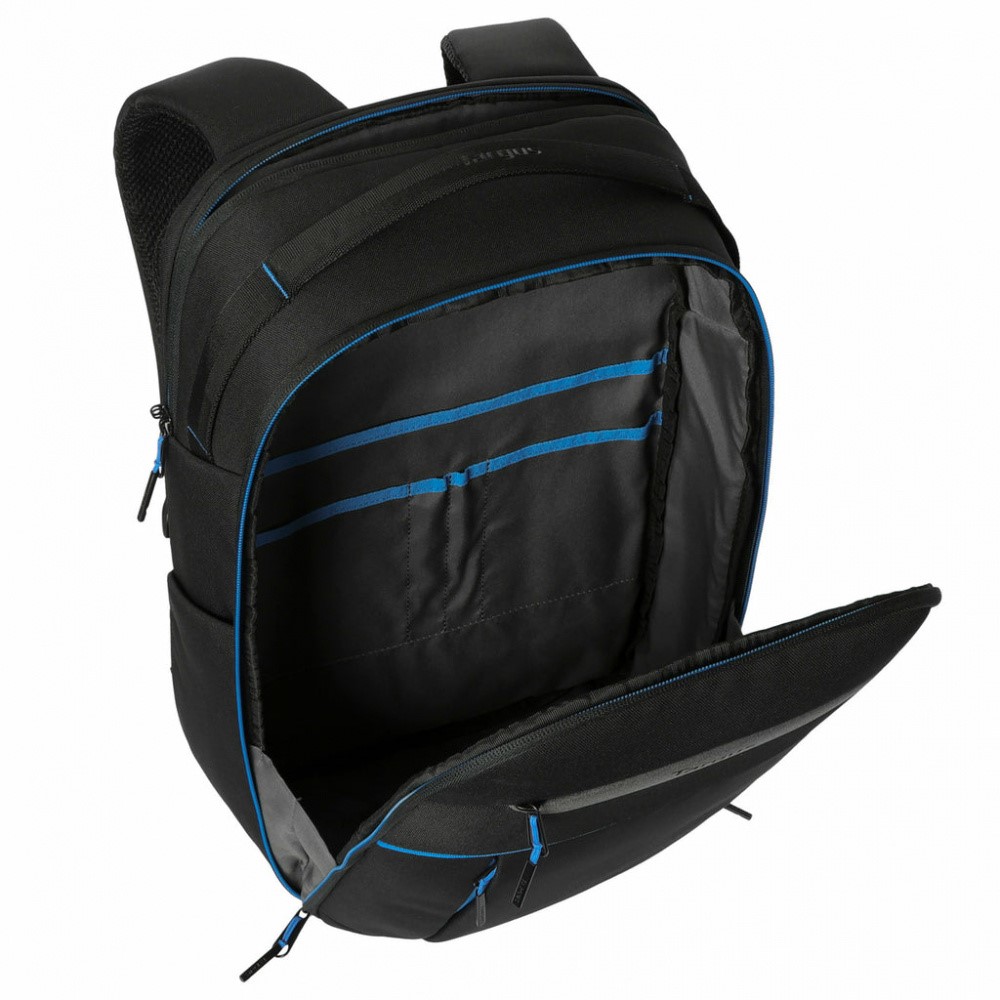 Targus Mochila Coastline EcoSmart para Laptop 15-16", Negro/Azul 