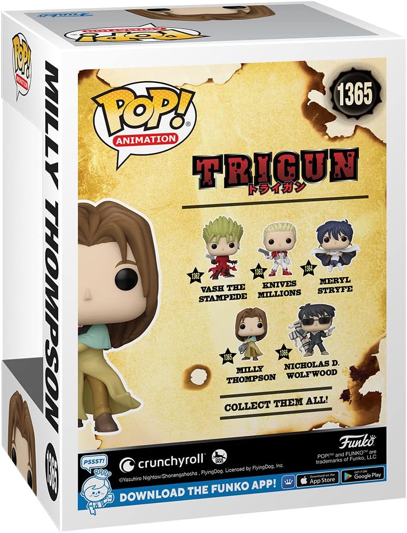 FUNKO POP! ANIMATION: Trigun - Milly Thompson #1365