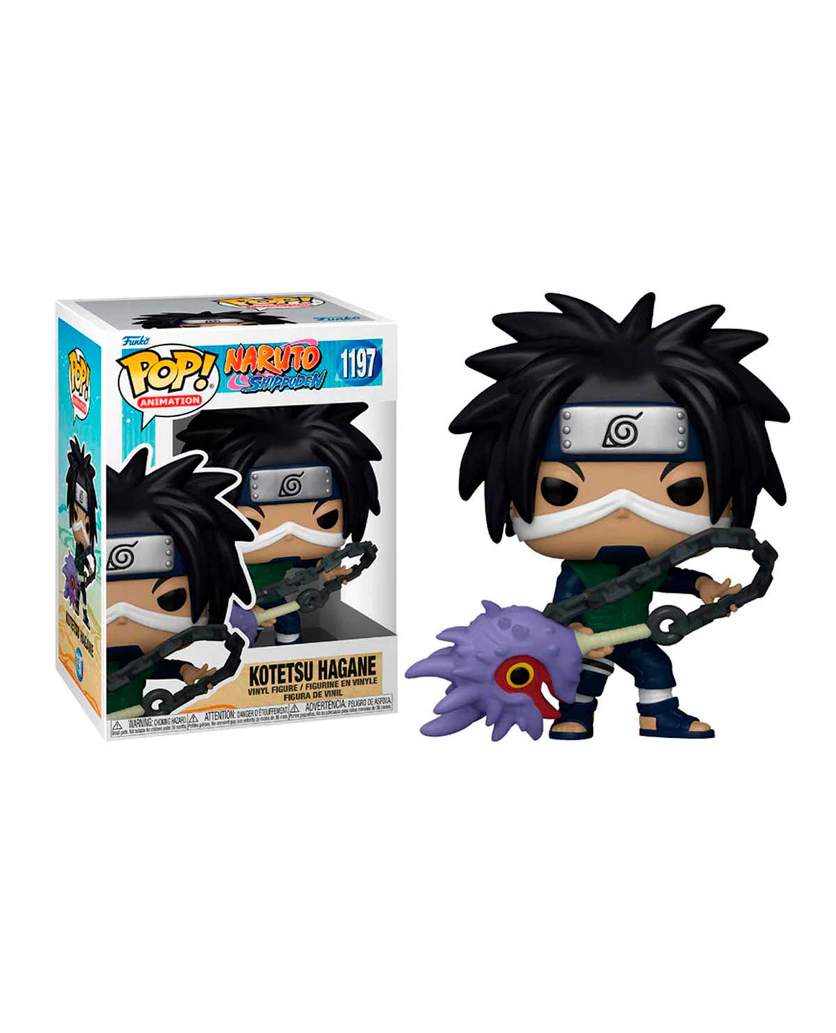 FUNKO POP! ANIME: Naruto - Kotetsu Hagane with Weapon #1197