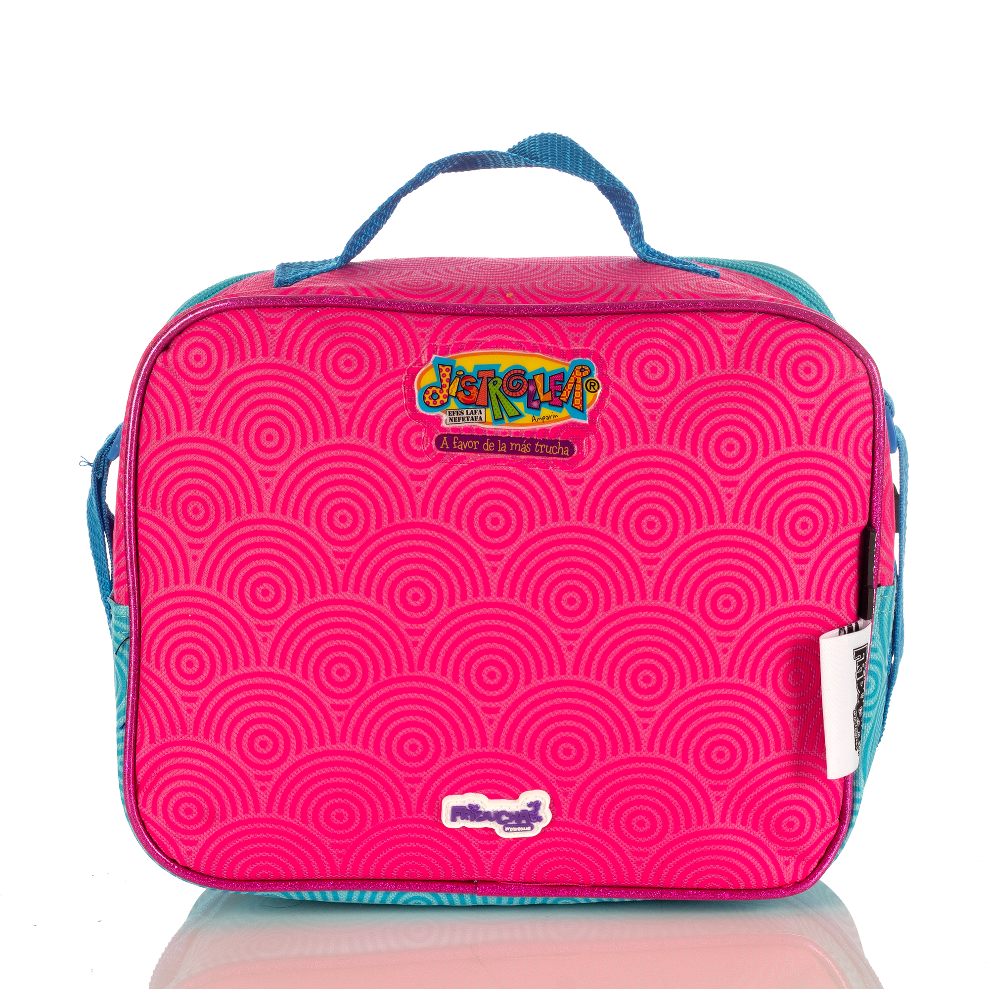 Lonchera Térmica Friducha 3d 5050 Distroller Cd Color Azul/rosa