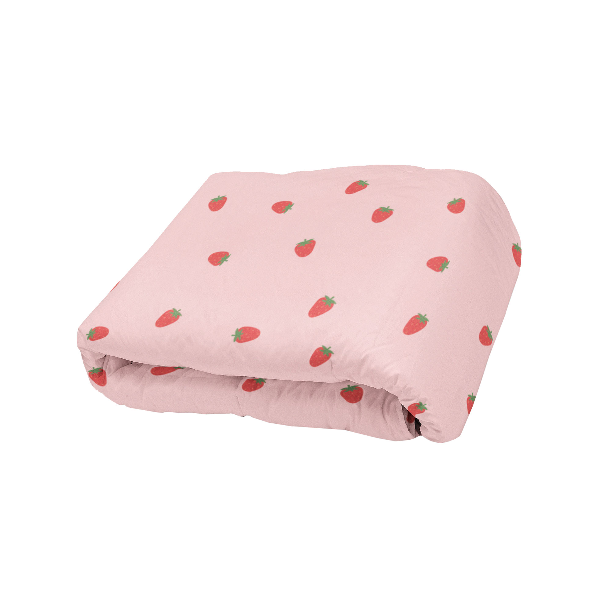 Cobija Manta Frazada Diseño de Fresas Ultra Suave y Ligera de Alta Calidad