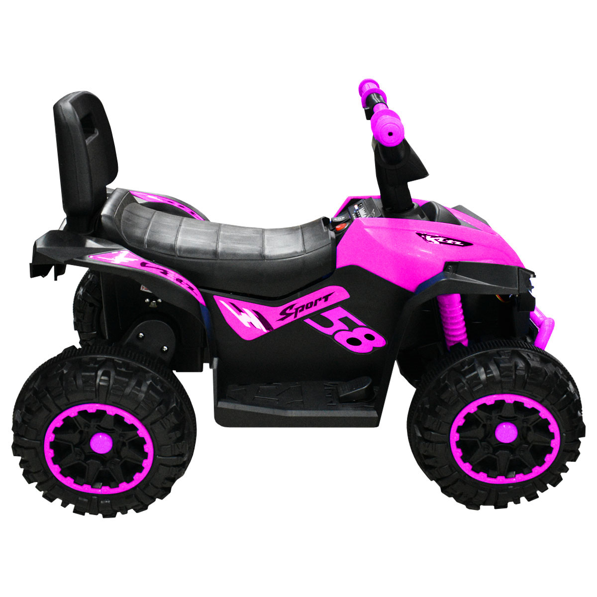 Cuatrimoto Montable Electrica para Niños 6V Le Monde 925A Rosa