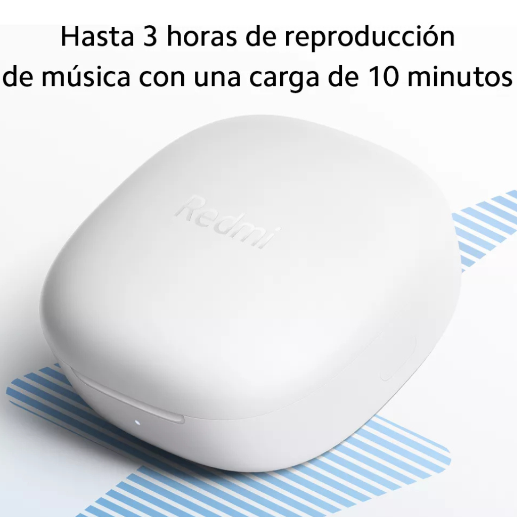 Audífonos Xiaomi redmi buds 6 play bluetooth. 36 horas de autonomía, largo alcance. Color: Negro.