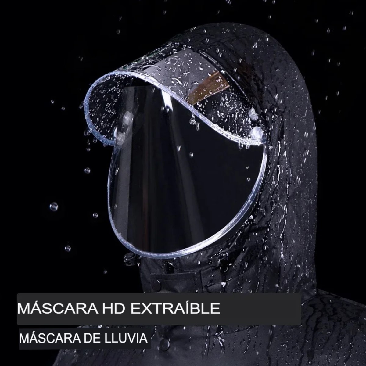 Impermeables chubasquero motocicleta trajes lluvia abrigos protector camping deporte reflejante