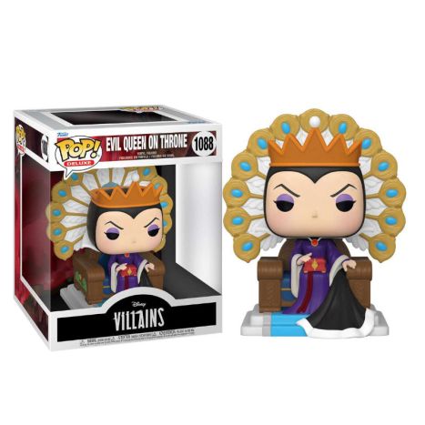 FUNKO POP! Deluxe: Disney Villains - Evil Queen on Throne #1088