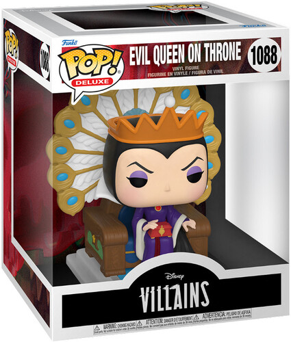 FUNKO POP! Deluxe: Disney Villains - Evil Queen on Throne #1088