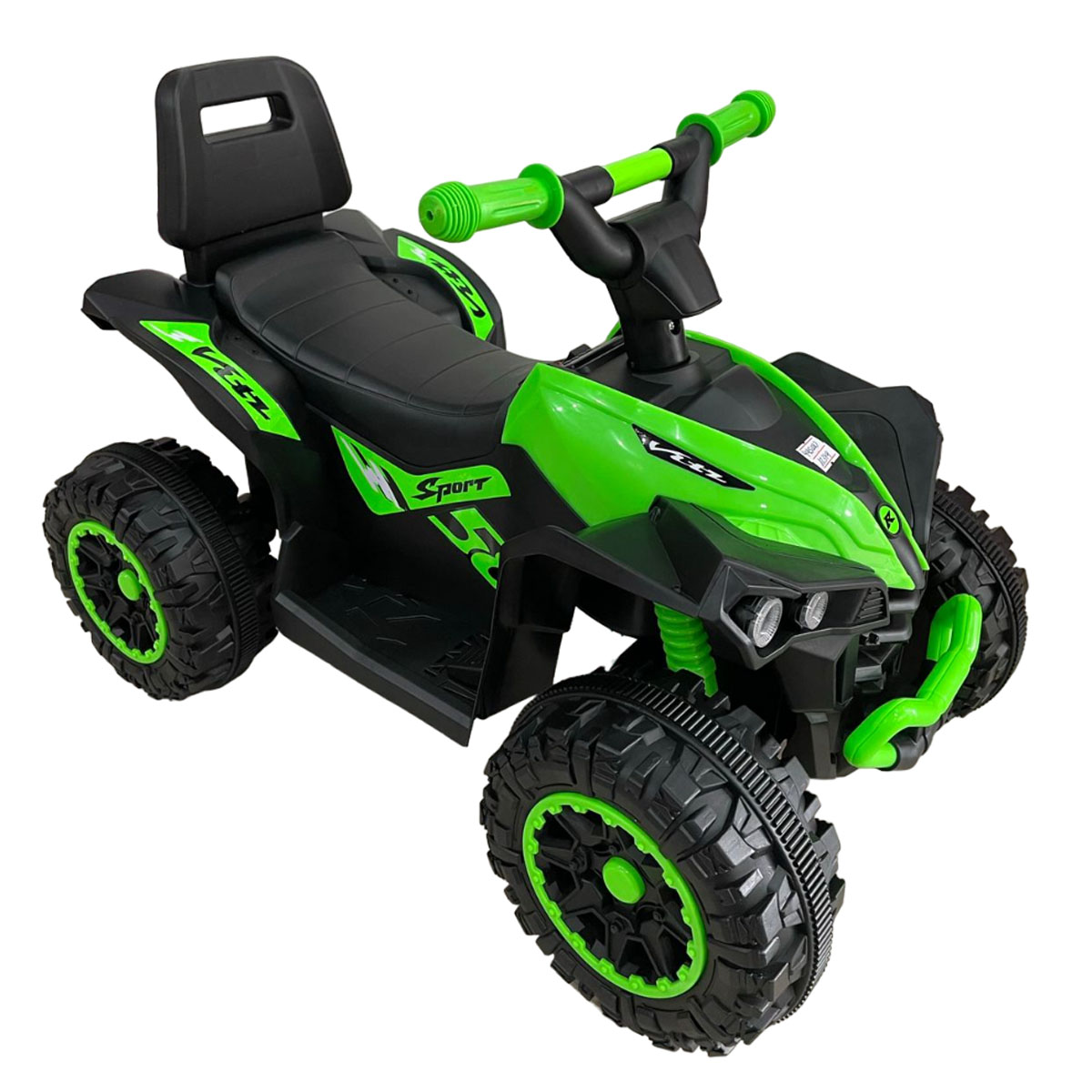 Cuatrimoto Montable Electrica para Niños 6V Le Monde 925A Verde