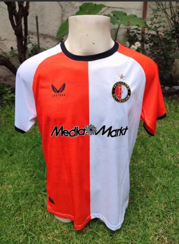 Nuevo! Jersey Feyenoord Holanda 2024/2025 Titular Local Santi Gimenez Champions Talla XL