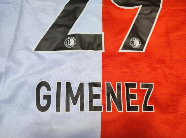 Nuevo! Jersey Feyenoord Holanda 2024/2025 Titular Local Santi Gimenez Champions Talla XL