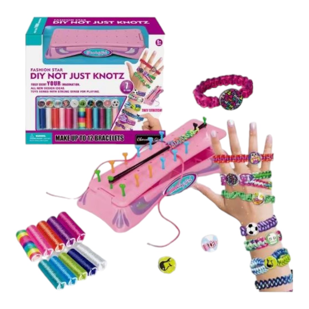 Kit Juego Bisuteria Para hacer Pulseras Juguete SH1125810