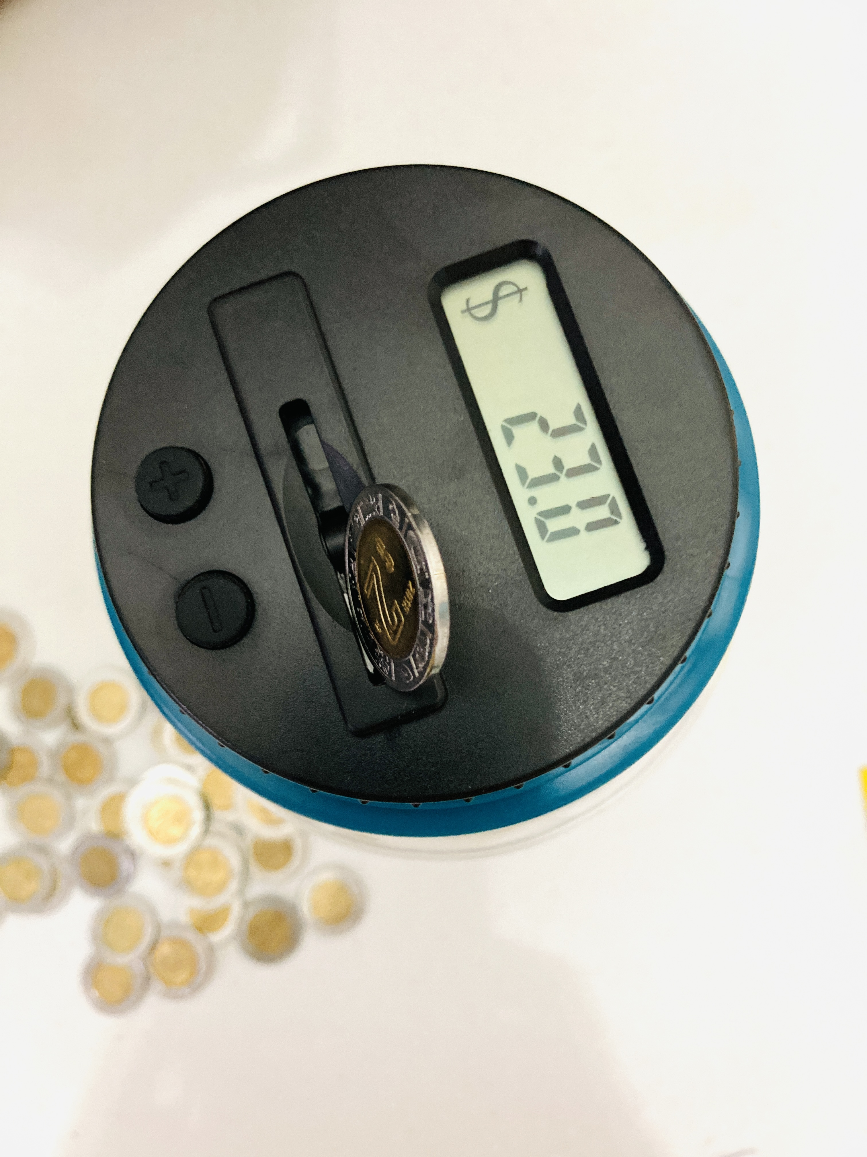 Alcancía Retráctil Cuenta Moneda Dinero Electrónico Ahorro Digital
