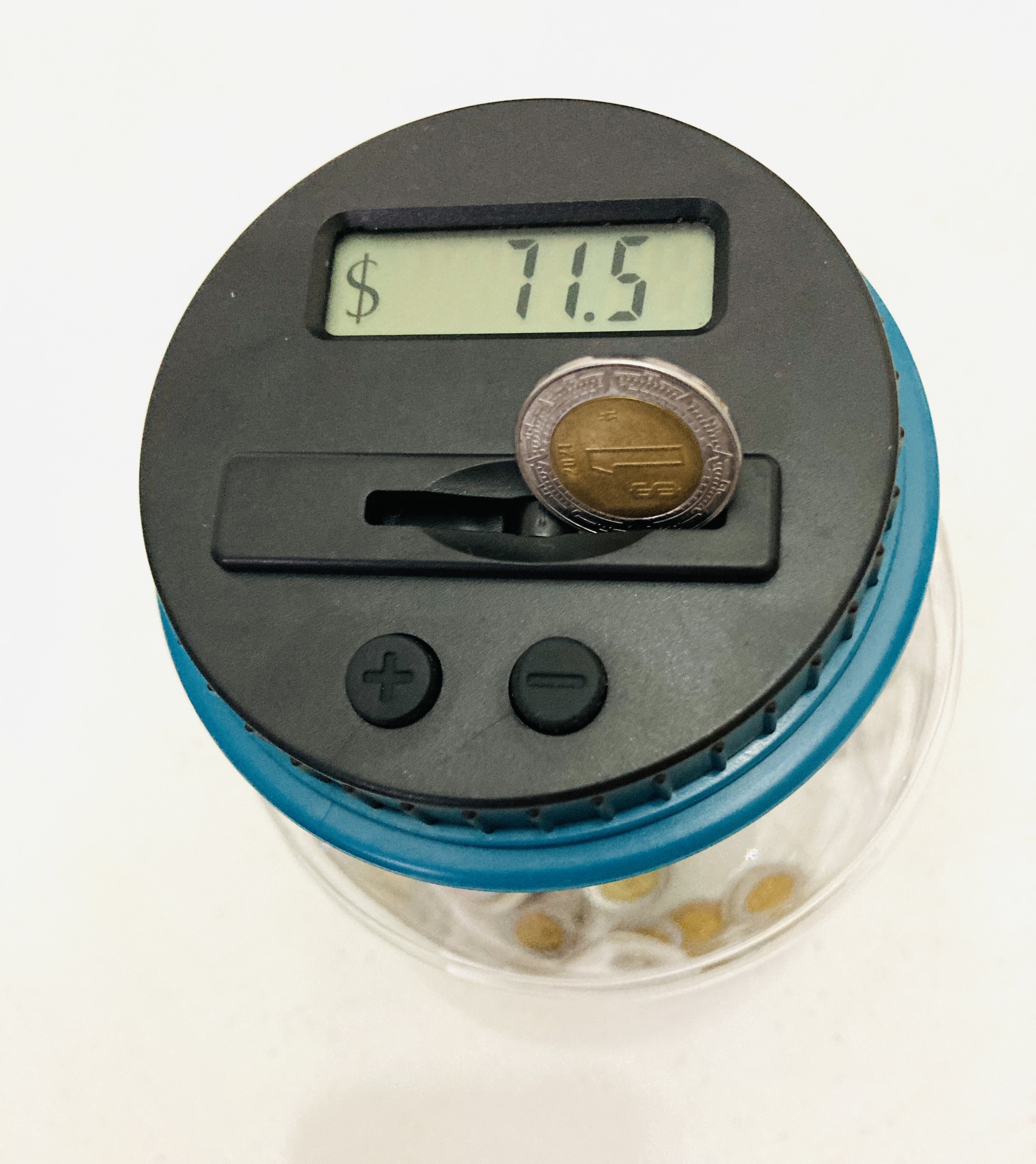Alcancía Retráctil Cuenta Moneda Dinero Electrónico Ahorro Digital