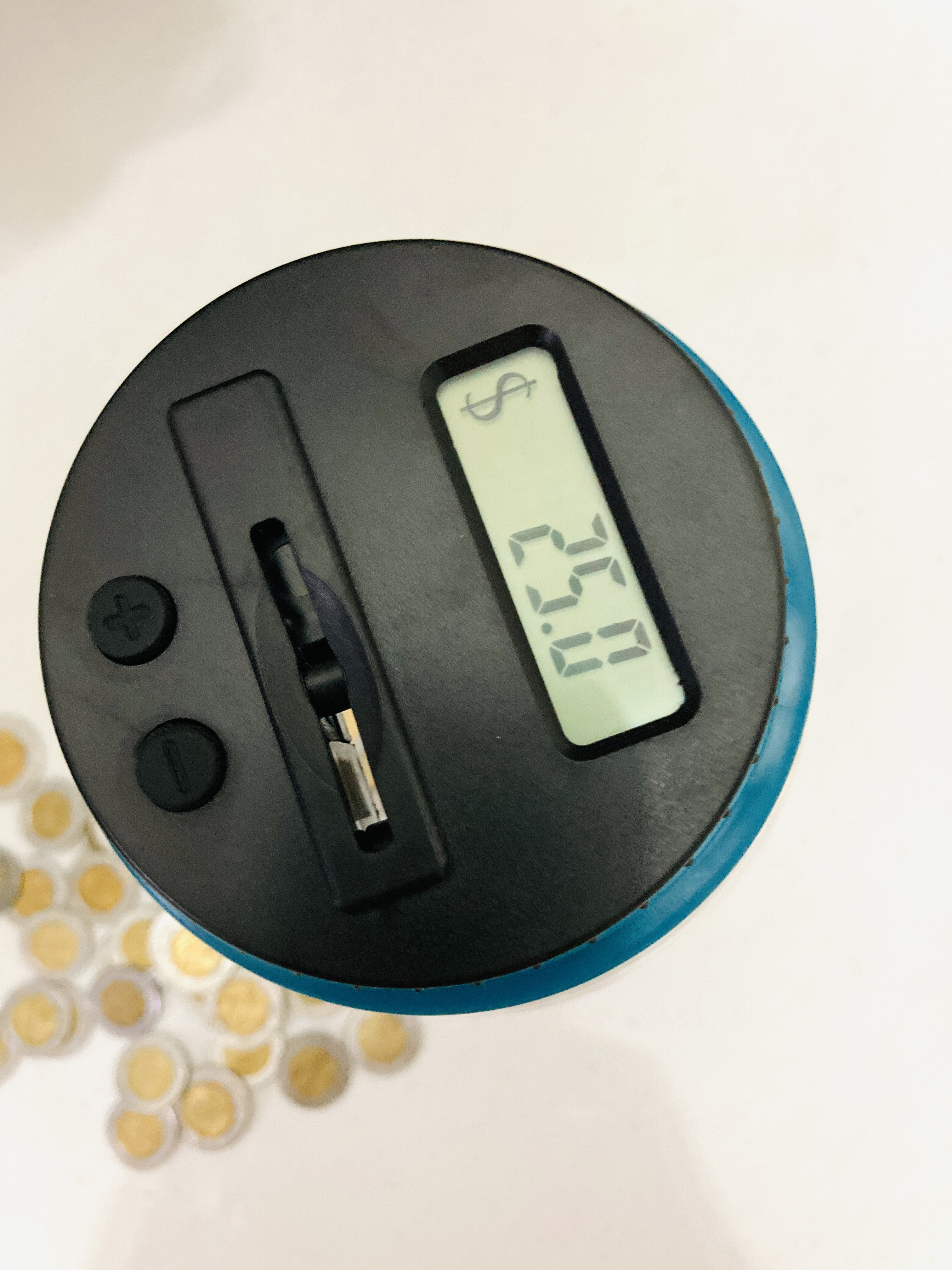 Alcancía Retráctil Cuenta Moneda Dinero Electrónico Ahorro Digital