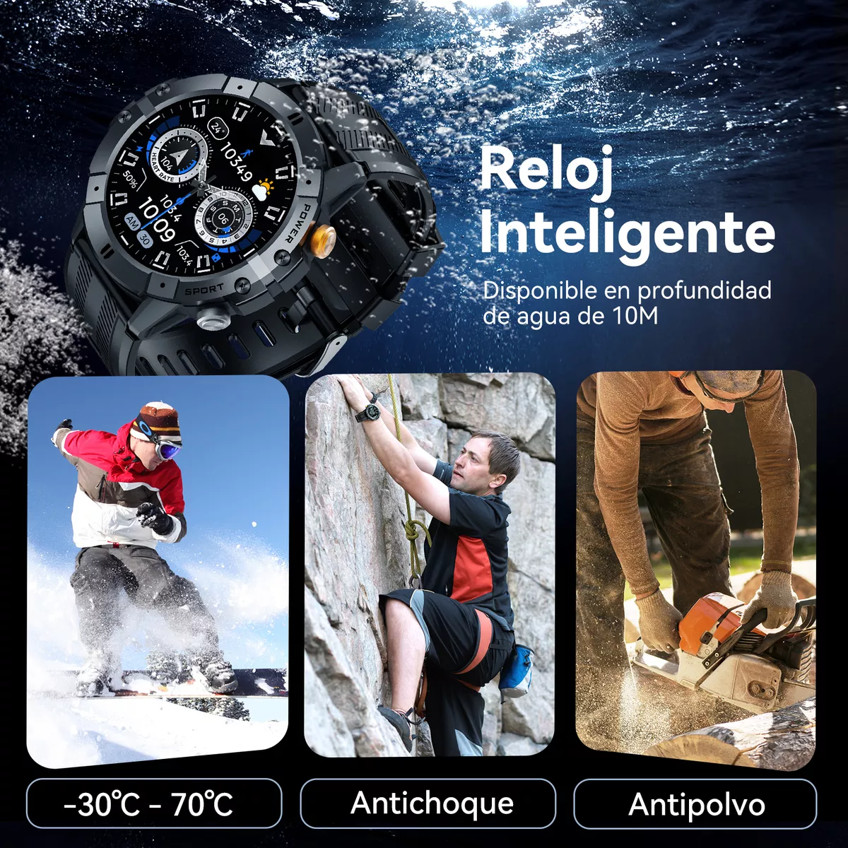 Smartwatch Reloj Inteligente Cubot C29 Resistente Al Agua
