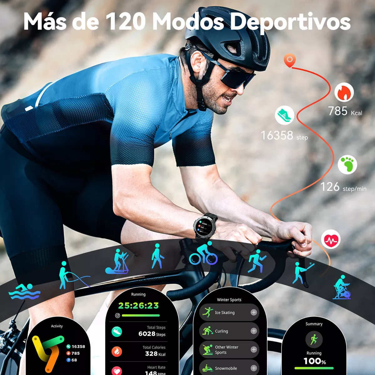 Smartwatch Reloj Inteligente Cubot C29 Resistente Al Agua