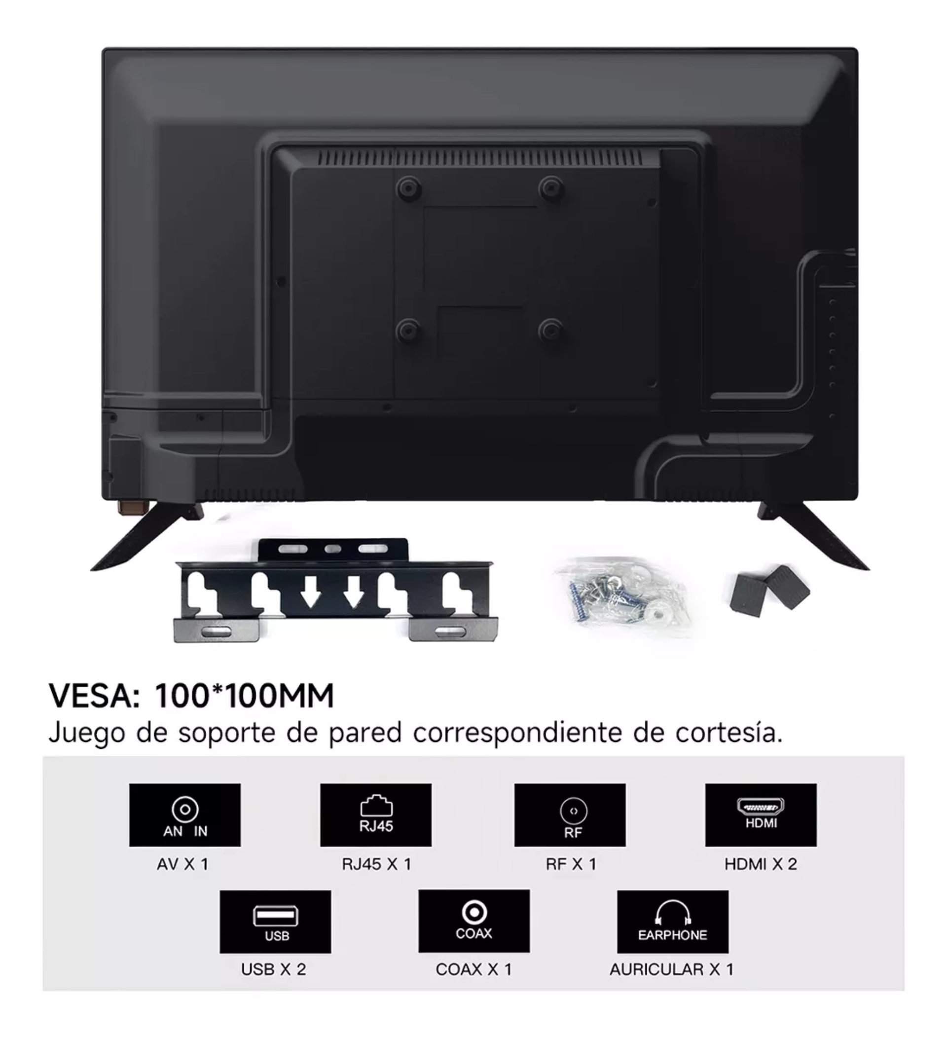 Smart Tv 24 Pulgadas Suevery Dled Full Hd Android Tv Dolby