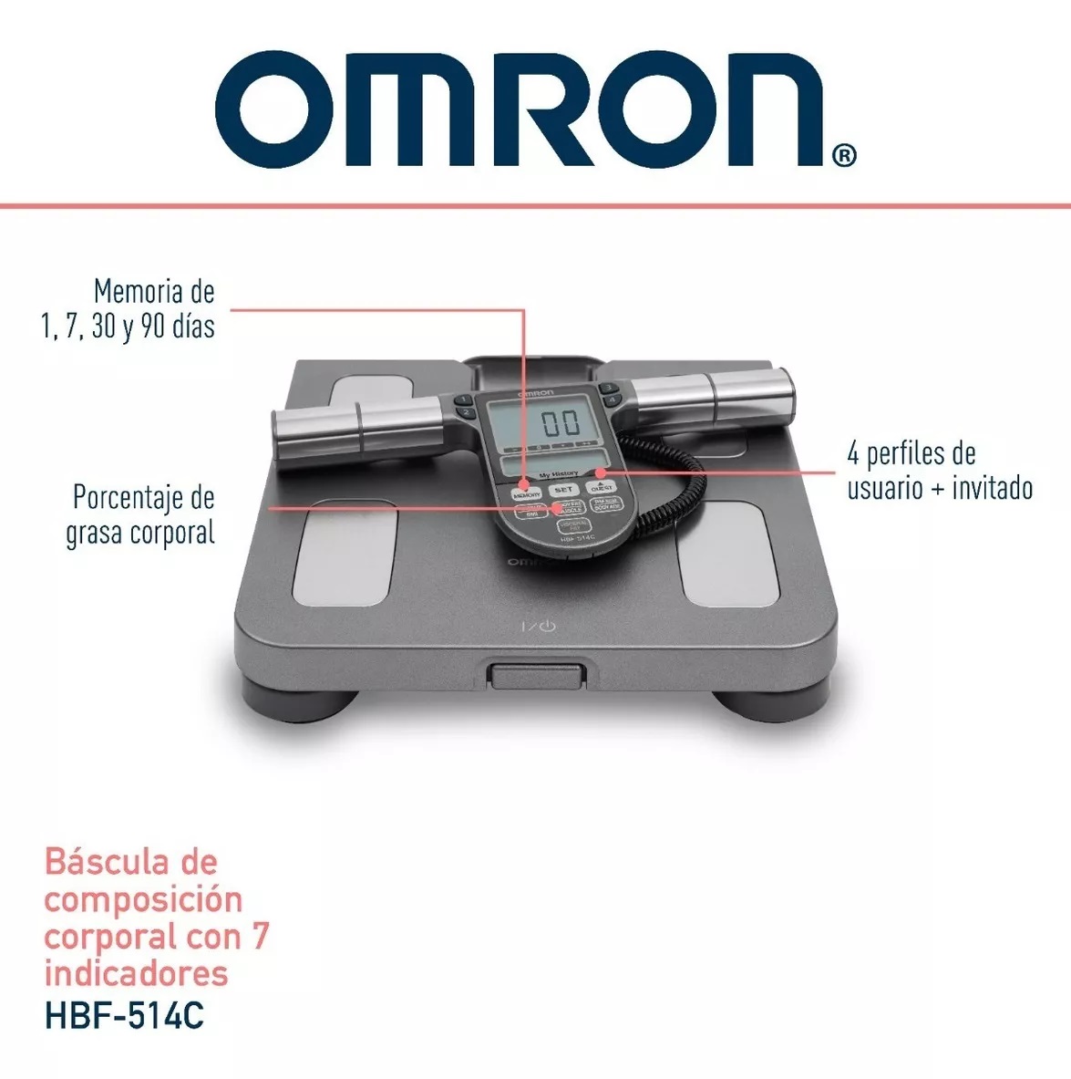 Bascula De Control Corporal  Omron 