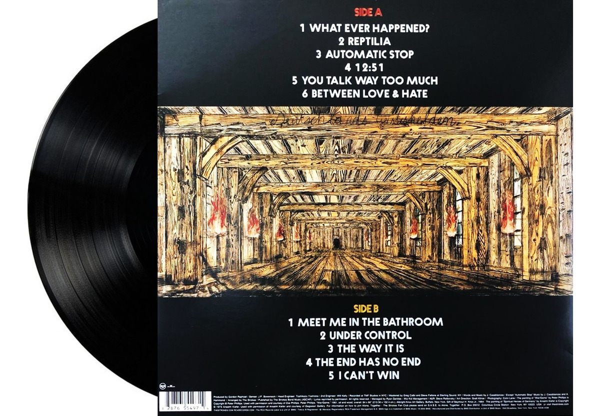 The Strokes - Room On Fire - Lp  Vinyl 12"