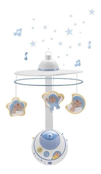 Movil Cuna Chicco First Dreams Magic Stars Azul