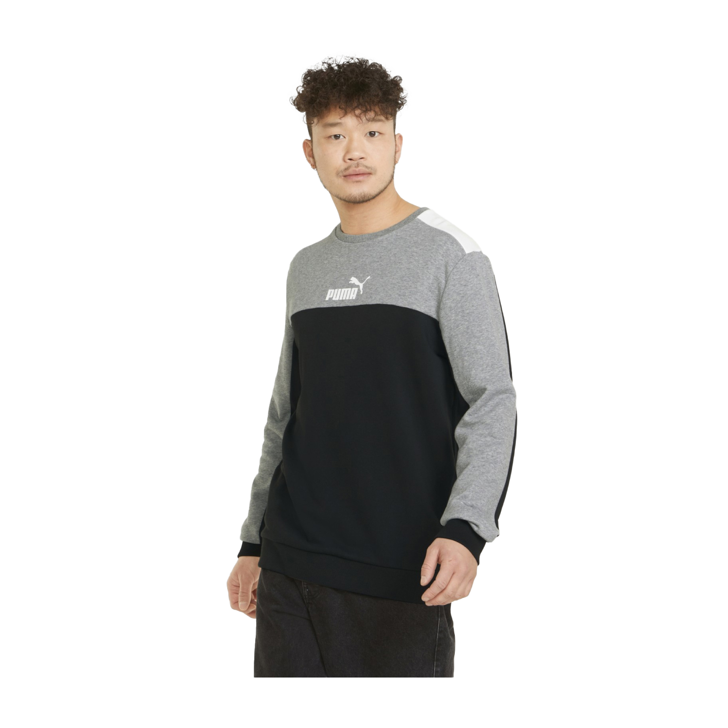 Sudadera Puma Block Crew TR Hombre 847427-01