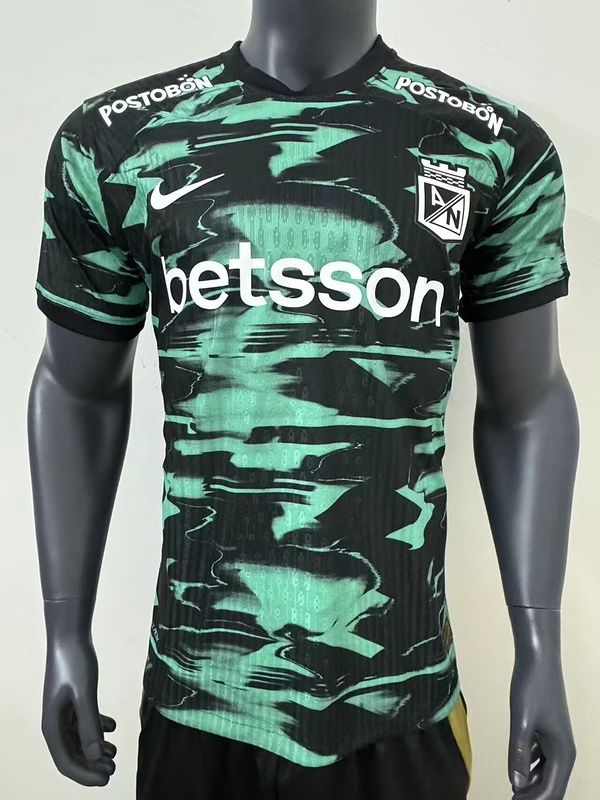 Nuevo! Jersey Atletico Nacional 2024/2025 Colombia Medellin Visita Negro  Talla L