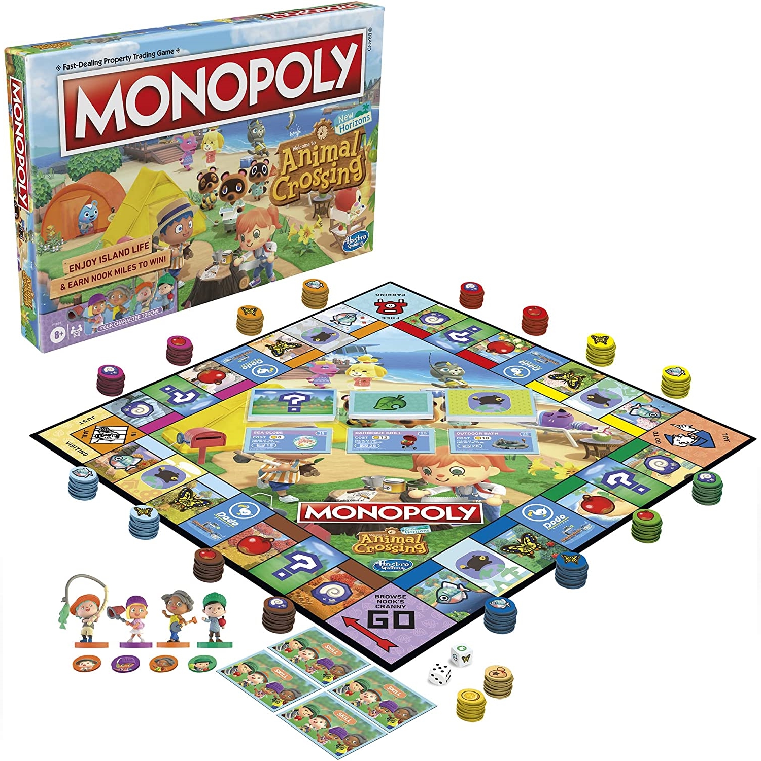 Monopoly Animal Crossing New Horizons Español Hasbro F1661