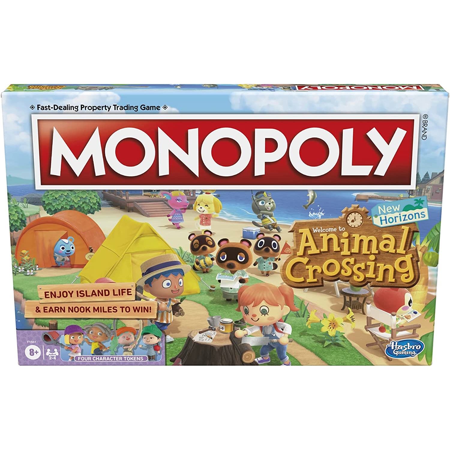 Monopoly Animal Crossing New Horizons Español Hasbro F1661