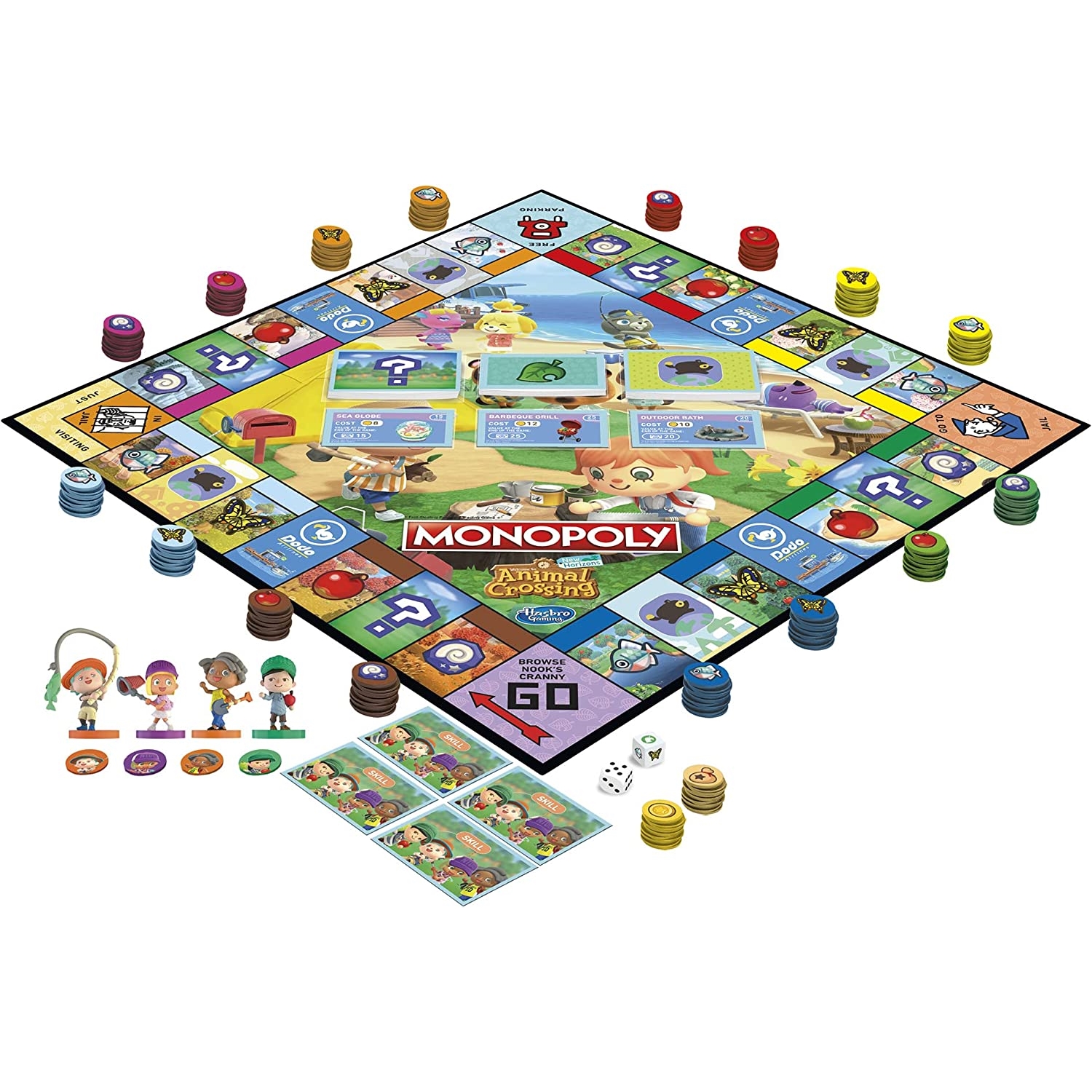 Monopoly Animal Crossing New Horizons Español Hasbro F1661