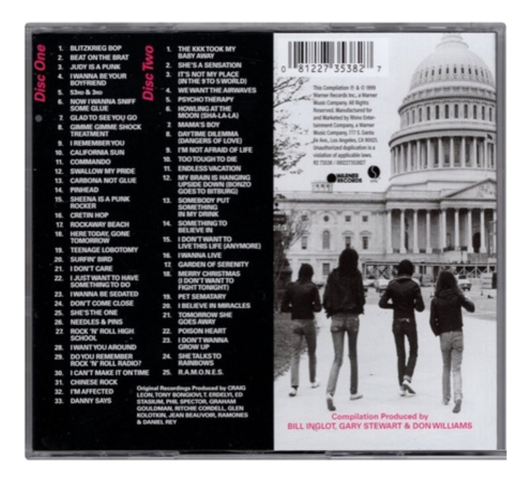 Ramones - Anthology - 2 Discos Cd (58 Canciones).