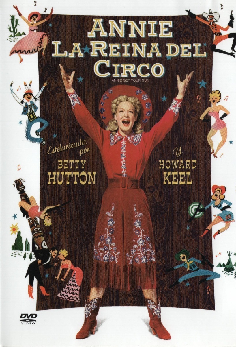 Annie Reina Del Circo Betty Hutton Pelicula Dvd
