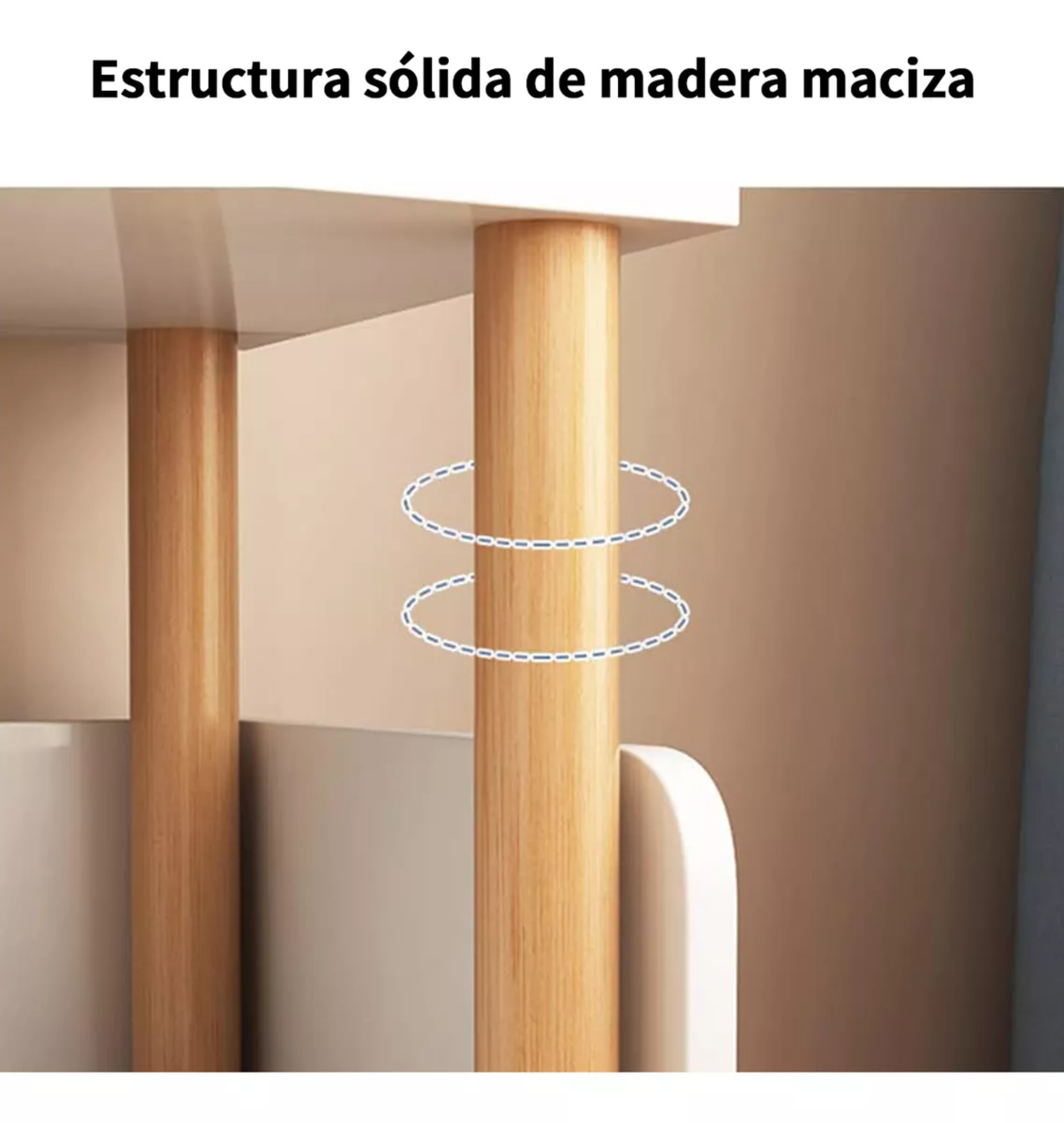 Librero Organizador Estantería Almacenamiento Muebles 3 Cubo
