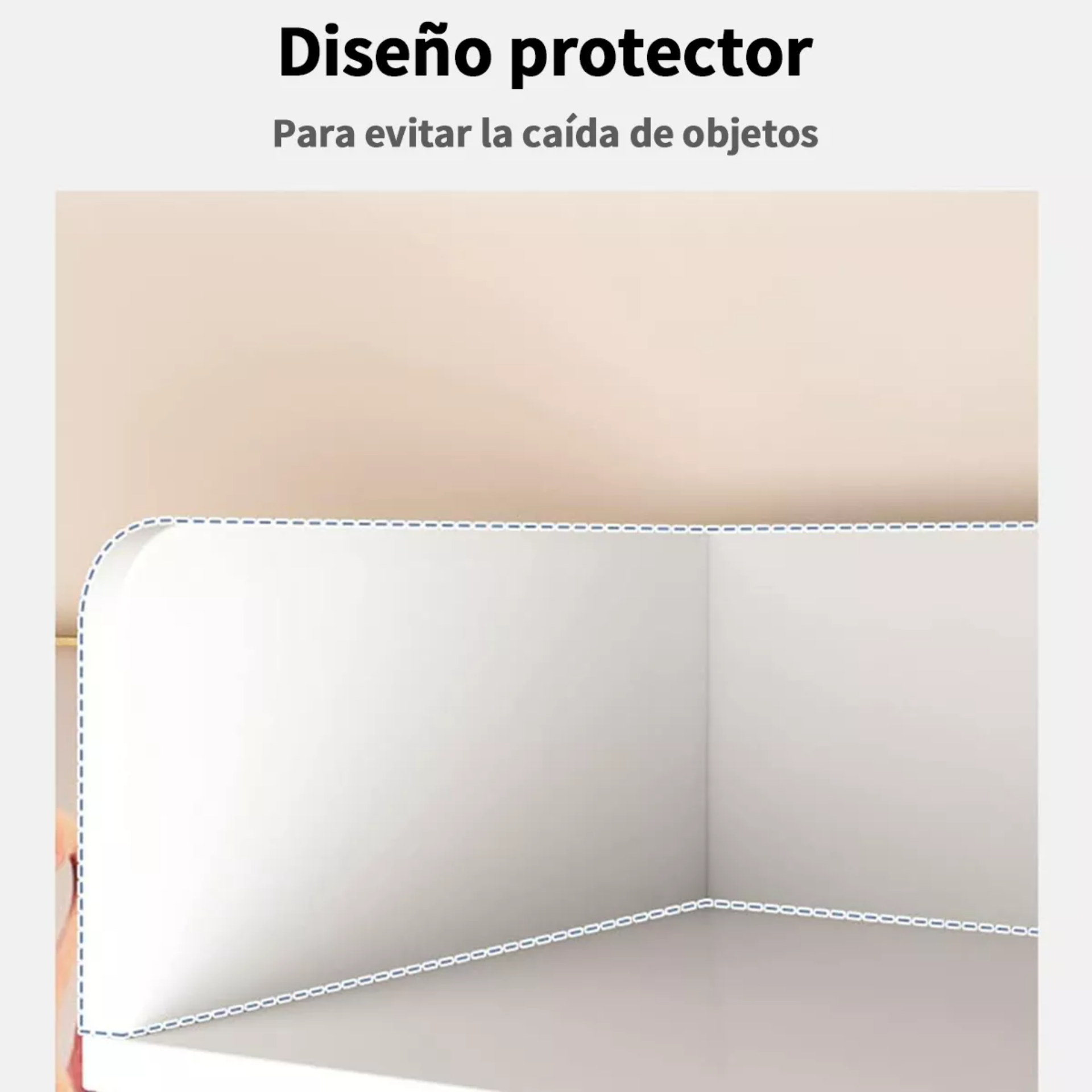 Librero Organizador Estantería Almacenamiento Muebles 3 Cubo