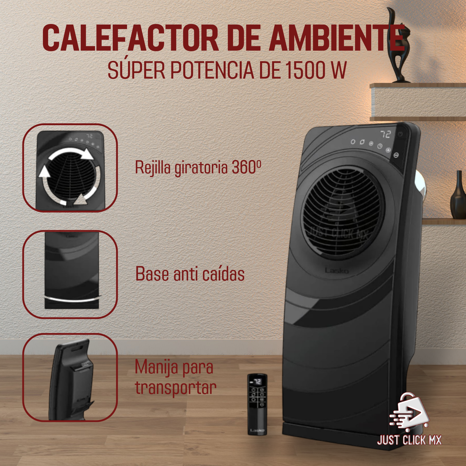 Calefactor Calentador Lasko Revolution II
