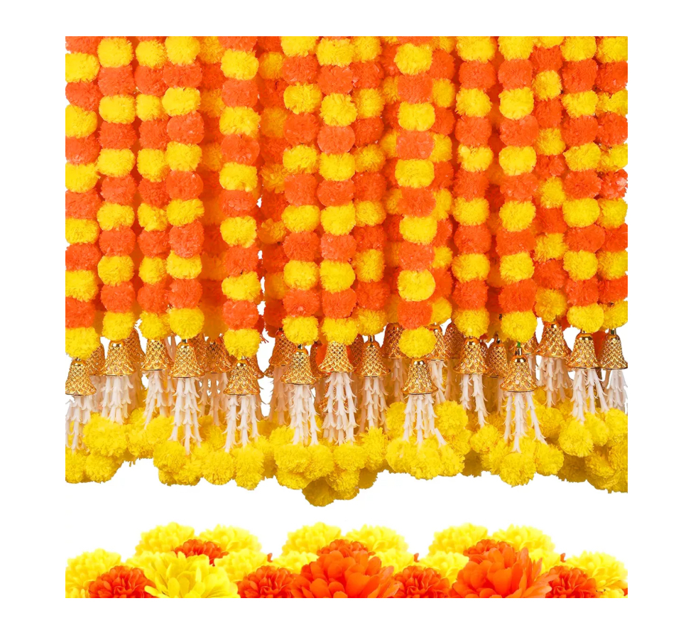 Flor De Cempasuchil Artificial Decoracion Dia De Muertos