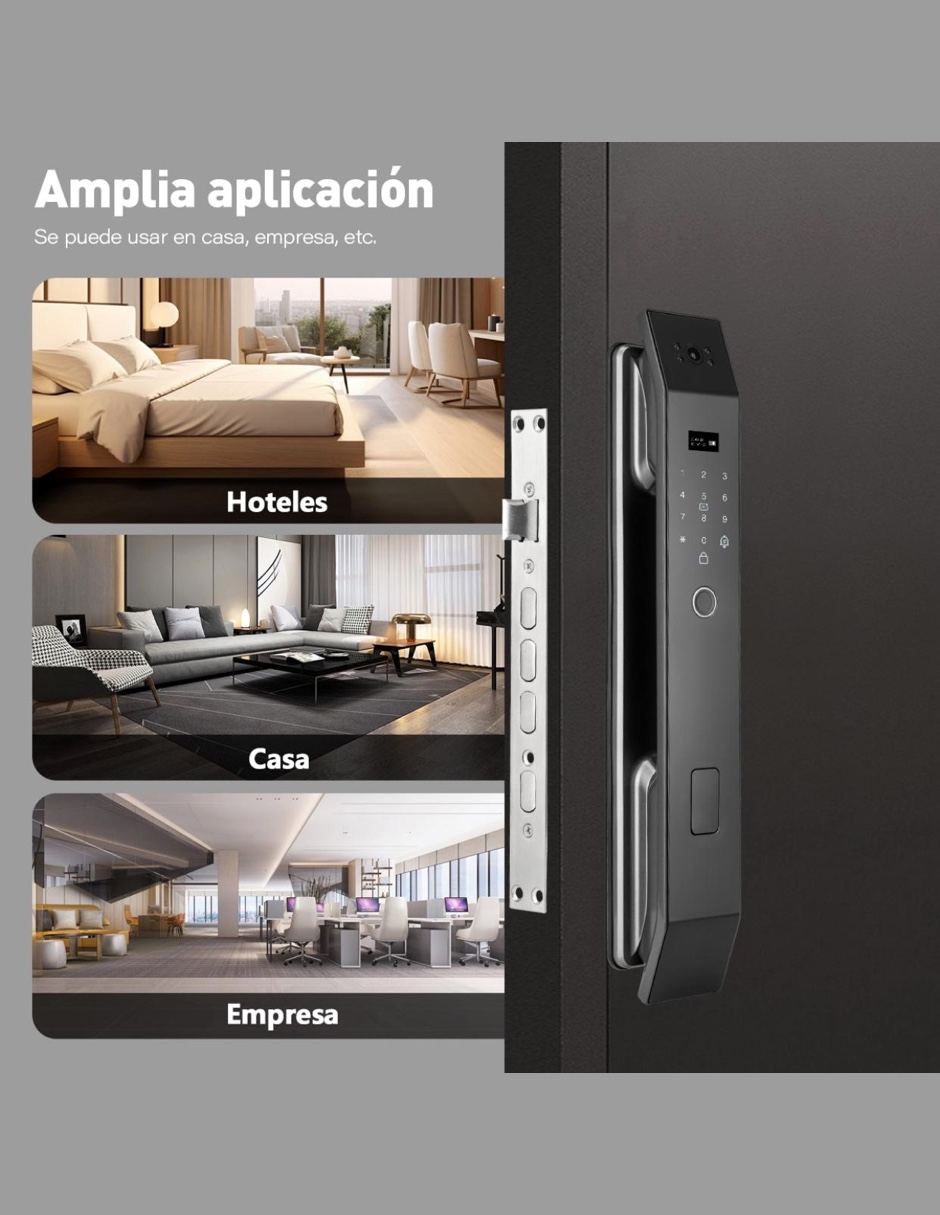 Cerradura inteligente video