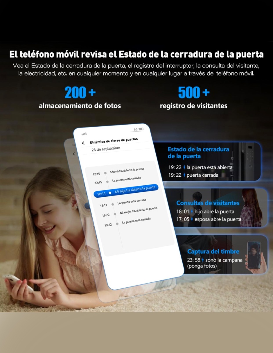 Cerradura inteligente video