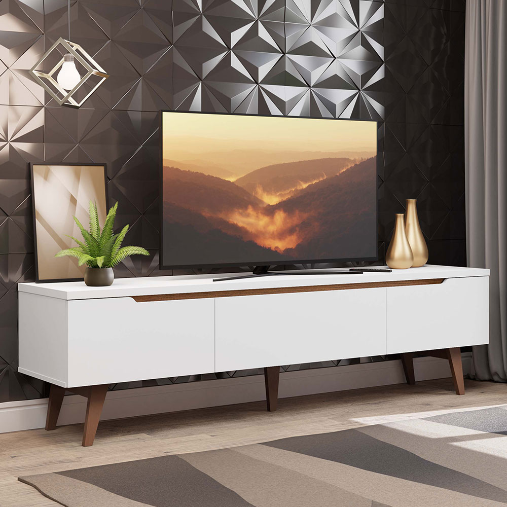 Mueble Mesa Para Tv Rack Reims Madesa Hasta 75'' BB