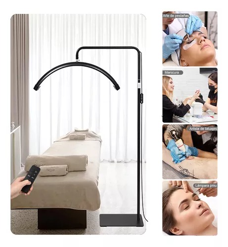 Lámpara Para Pestañas Microblading 3 Tonos Luz Led Ajustable