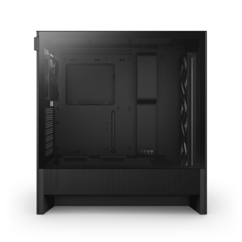  GABINETE NZXT H5 FLOW RGB EDITION NEGRO ATX S/FUENTE NEGRO