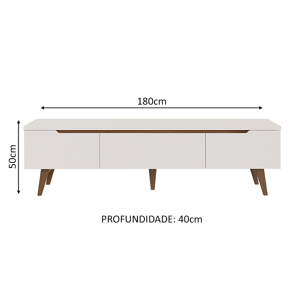 Mueble Mesa Para Tv Rack Reims Madesa Hasta 75'' BB