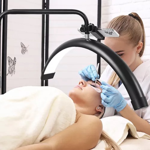 Lámpara Para Pestañas Microblading 3 Tonos Luz Led Ajustable