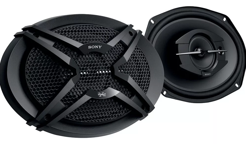 Par de altavoces Sony Xplod Triaxial 6x9 XS-GTF6939 420 W, color negro