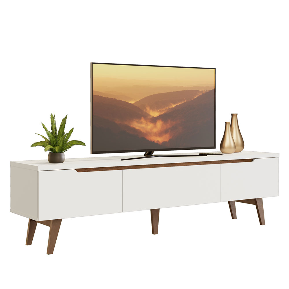Mueble Mesa Para Tv Rack Reims Madesa Hasta 75'' BB