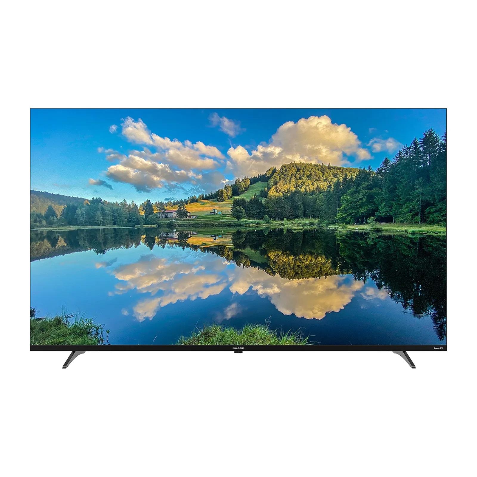 Televisión Pantalla 55 Pulgadas Sharp Roku TV 4K UHD 4TC55EL8UR