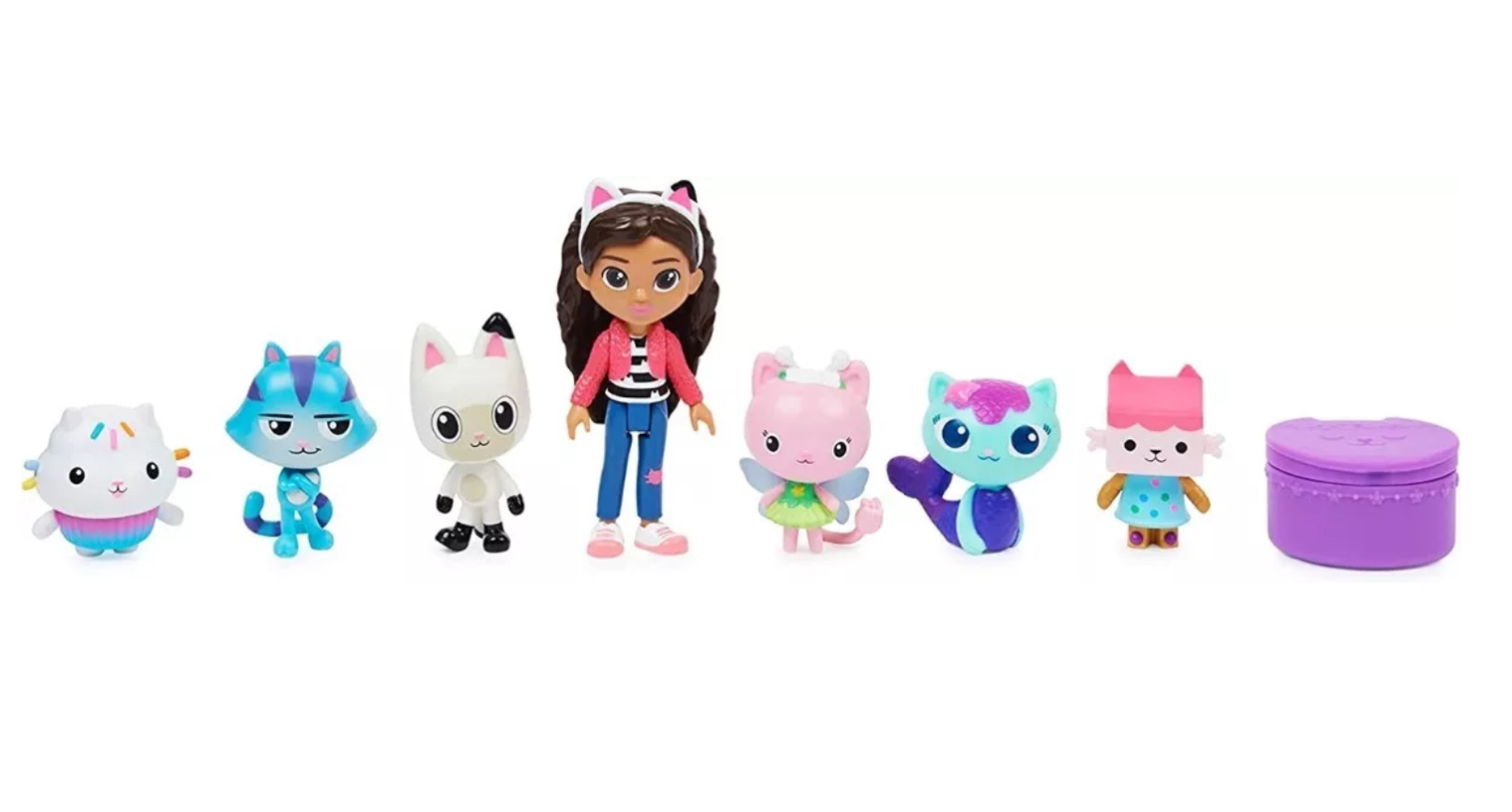 Gabby's Gaby Gaby Dollhouse 7 figuras Casa de muñecas