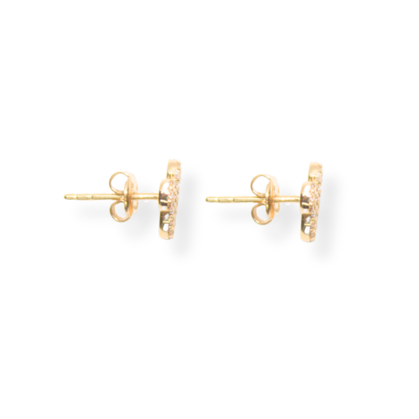 Aretes Mickey Oro Italiano 14k. Oro Fino Joyería.