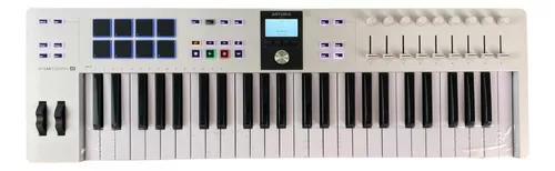Teclado Controlador Midi Arturia Keylab 49 Mk3 Blanco