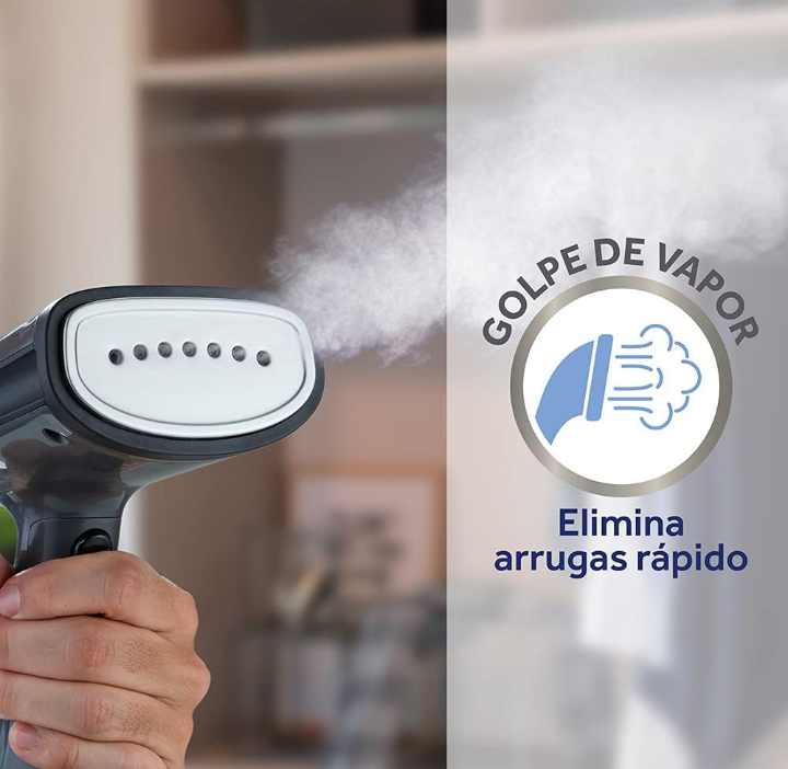 Plancha a vapor portátil 15 min de vapor continuo 